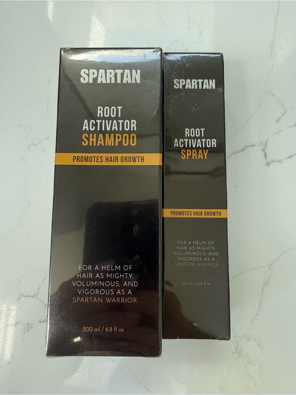 SPARTAN Root Activator Shampoo & Spray - Black New